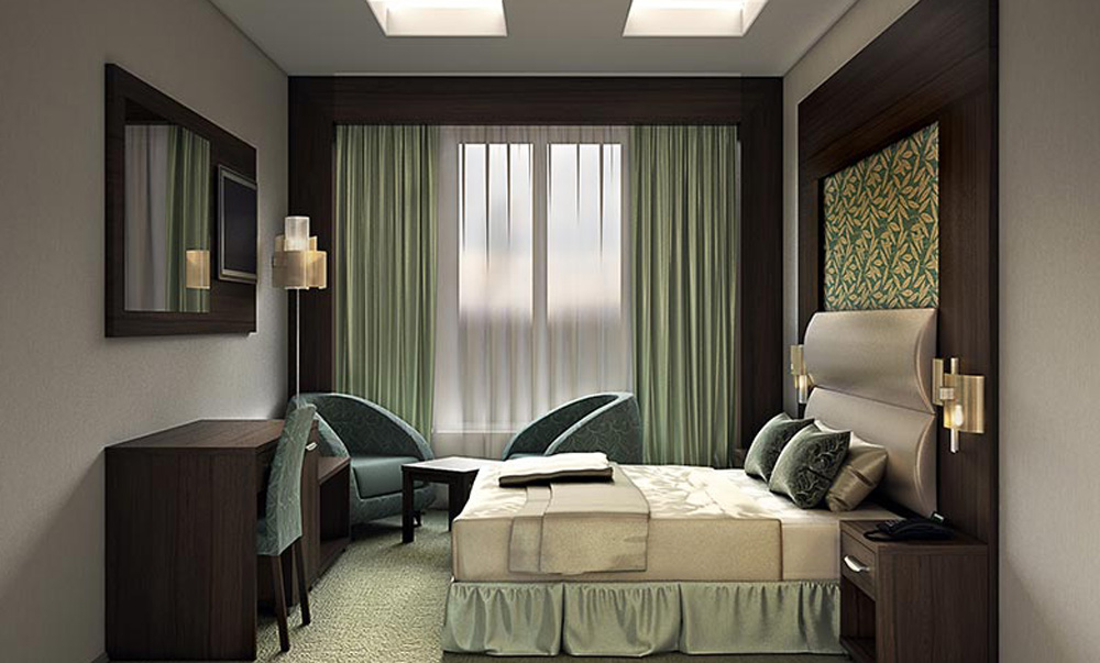 Thiết kế nội thất khách sạn hiện đại tối ưu không gian